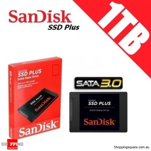 SanDisk SSD Plus 1TB 2.5 inch SATA III Solid State Drive 535MB/s