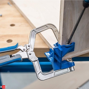 Auto-adjustable 90 Degree Corner Clamp Face Frame Clamp Woodworking Tool