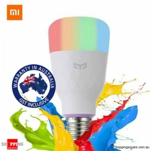 Xiaomi Yeelight 1S YLDP13YL 800lm 8.5W RBGW Smart LED Bulb Work With Homekit - E27 - Australian Standard