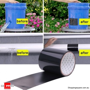 1.5M PVC Super Strong Waterproof Adhesive Tape Fix Pipe Repair Tape - Black
