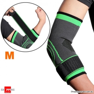 1PC Breathable Elbow Support Sports Fitness Elbow Brace Protection - Medium