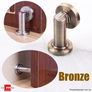 Stainless Steel Door Stopper Strong Magnetic Doormagnet Suction - Bronze