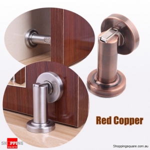 Stainless Steel Door Stopper Strong Magnetic Doormagnet Suction - Red Copper