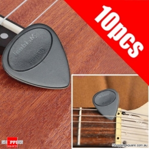 10pcs Guitar Pick Bass Ukelele Plectrum Toughness Anti Slip Design 0.7mm