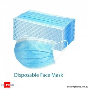 1x Disposable Face Mask Anti Dust 3 Layers Protective Filter - individually sealed