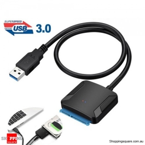USB 3.0 to 2.5"/3.5" SATA Hard Drive Adapter Cable/UASP to USB3.0 Converter