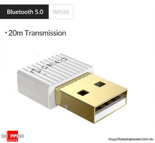 ORICO Mini Wireless USB Bluetooth Dongle Adapter Audio Receiver Transmitter aptx for PC Speaker Mouse Laptop - White