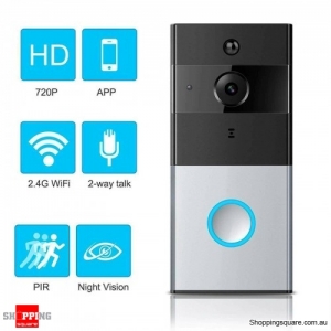 Smart WiFi Video Doorbell Camera Wireless Remote Door Bell