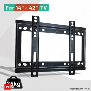 TV WALL MOUNT BRACKET LCD LED Plasma Flat Slim - for 14-42 Inch