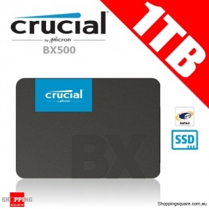 Crucial BX500 1TB 3D NAND SATA 2.5" SSD Solid State Drive