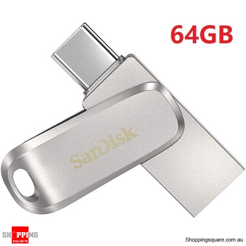 64GB SanDisk Ultra Dual Drive Luxe USB Type-C Flash Drive