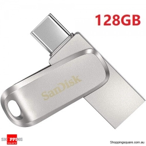 128GB SanDisk Ultra Dual Drive Luxe USB Type-C Flash Drive