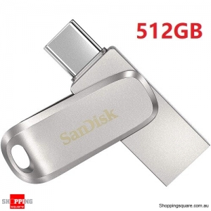 512GB SanDisk Ultra Dual Drive Luxe USB Type-C Flash Drive