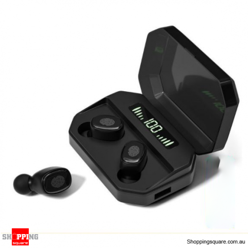 BDI TWS07 Bluetooth 5.0 HiFi Stereo Earbuds With 1500mAH Charging Case - Black