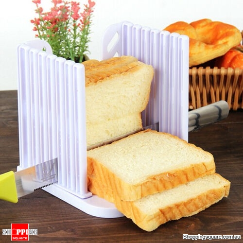 Bread Slicer Cutter Mold Slicing Cutting Guide Loaf Toast Kitchen Gadget Tools