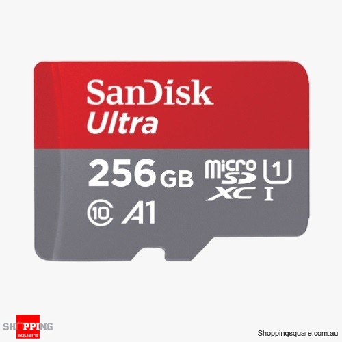 Sandisk Ultra 256GB Micro SDHC UHS-I 120mb/s (SDSQUA4)