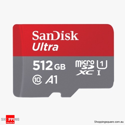 Sandisk Ultra 512GB Micro SDXC UHS-I A1 120MB/s (SDSQUA4)