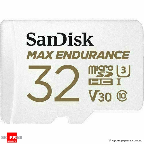SanDisk 32GB MAX ENDURANCE UHS-I microSDXC Memory Card 100MB/s (SDSQQVR)
