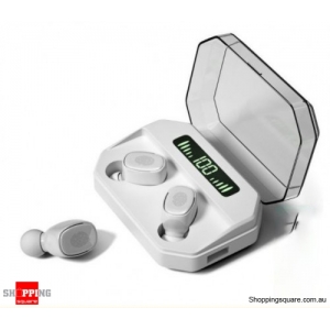 BDI TWS07 Bluetooth 5.0 HiFi Stereo Earbuds With 1500mAH Charging Case - White
