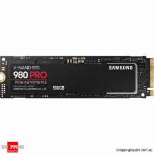 Samsung 980 PRO SSD M.2 2280 PCIe 4.0 Solid State Drive - 500GB (MZ-V8P500BW)