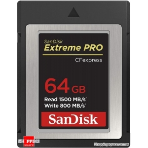 SanDisk 64GB Extreme PRO CFexpress Card Type B for 4K Video 1500MB/S (SDCFE)