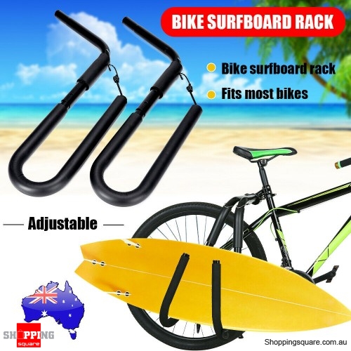 Surfboard Wakeboard Rack Bicycle Bike Surfing Board Carrier Mount Holder