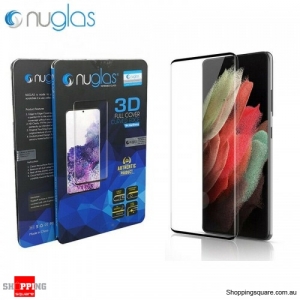 NUGLAS 3D Tempered Glass Screen Protector for Samsung Galaxy S21 Plus