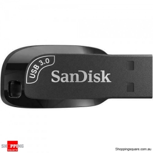 SanDisk Ultra Shift USB 3.0 64GB Flash Drive 100MB/s for PC Mac (SDCZ410)