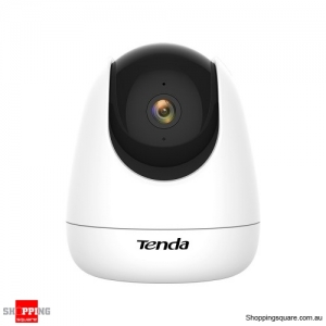 Tenda CP3 Smart WiFi HD Security Camera, Motion Detection, Pan/Tilt, 1080P, Sound and Light Alarm, Night Vision