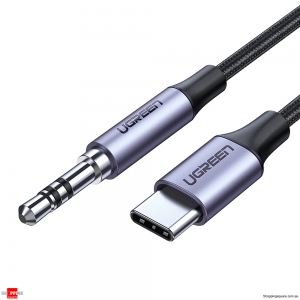 Ugreen Type-C to 3.5mm Audio Cable 1m Headphones USB C 3.5 Jack Adapter AUX Cable For Huawei Mate 20 P30 Oneplus 7 pro Xiaomi Mi