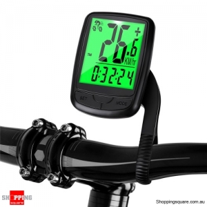 EIVOTOR Multifunctional Waterproof Bicycle Bike Cycle LCD Display Digital Speedometer Cycling Computer