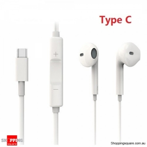 Type C Wired Bluetooth Digital Earphone with Volume Control for Android
