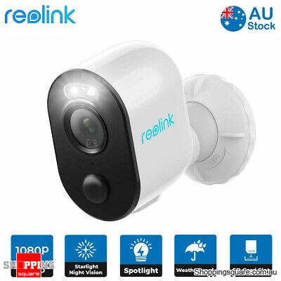 Reolink Argus 3 Wire-Free Rechargeable Security Camera with Motion Spotlight