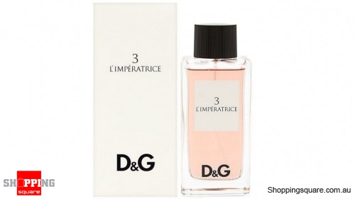 DOLCE & GABBANA 3 L'Imperatrice EDT 100ml Womens Perfume