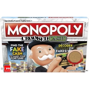 MONOPOLY - Crooked Cash Board Game