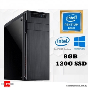 Intel G6400 4.0GHz | 8GB DDR4 | 120G SSD | Computer Desktop PC Tower Office Home
