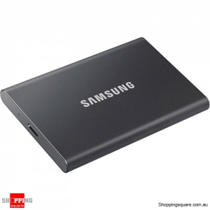 Samsung T7 500GB Portable SSD USB 3.2 Gen2 (10Gbps) Up to 1050MB/s - Titan Gray Colour