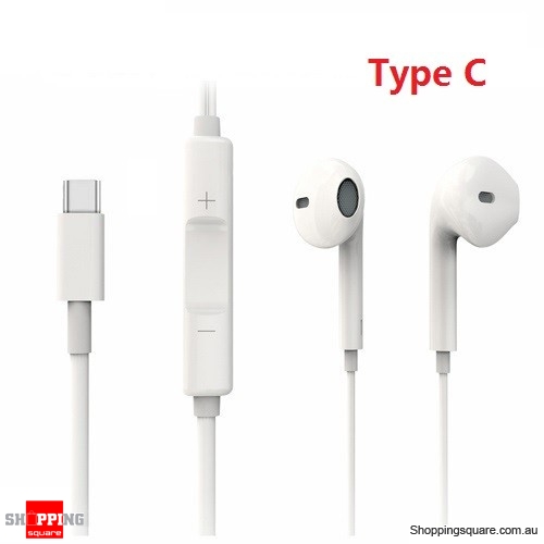 Type C Wired Bluetooth Digital Earphone with Volume Control for iPad mini iPad Pro