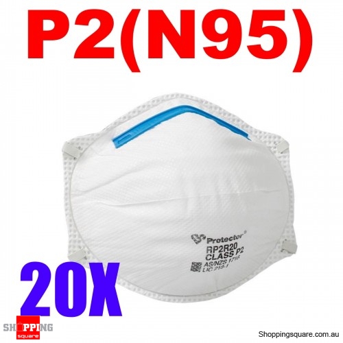 20X  N95 Protector P2 Dust Mist Work Mate Disposable Respirator