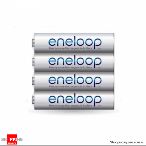 Panasonic AA Rechargeable Eneloop Batteries (Made in Japan), 4pcs Bulk Pack