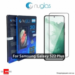 NUGLAS 3D Tempered Glass Screen Protector for Samsung Galaxy S22 Plus
