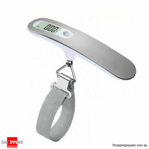 Electronic Digital Portable Scale Luggage Weight Hanging Travel Suitcase 50KG