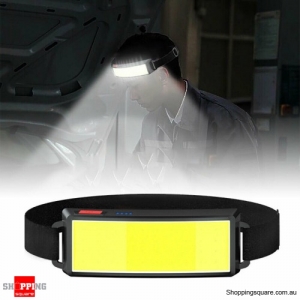 40 LED Head Torch Elastic Band Headlamp Flashlight Headlight Outdoor Work Light