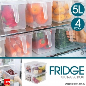 Refrigerator Storage Box Food Container Kitchen Fridge Organiser Freezer