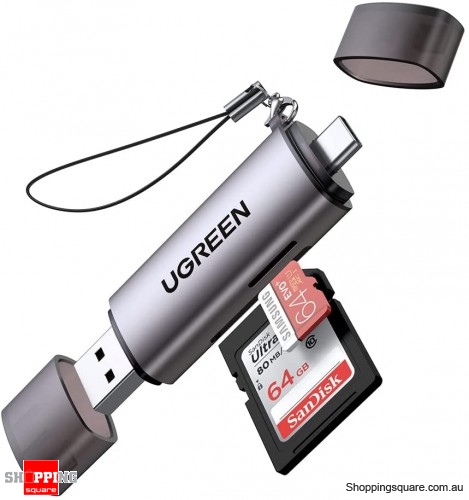 UGREEN SD Card Reader USB Type C USB 3.0 OTG Memory Card Adapter