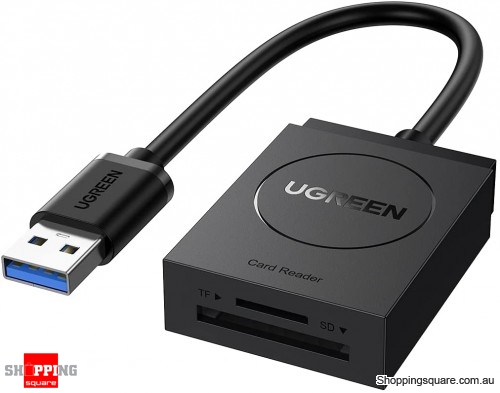 UGREEN USB 3.0 Dual Slot Flash Memory Card Reader