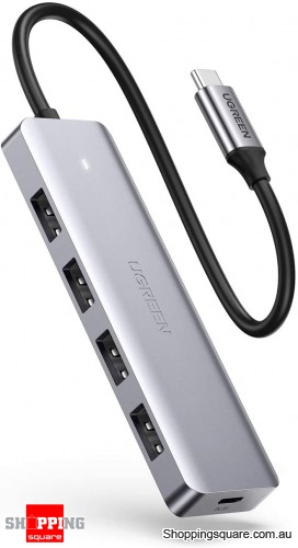 UGREEN 4 Ports USB Type C to USB 3.0 Hub Adapter with Micro USB