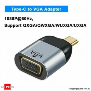 Type C Male to VGA Female Adapter
