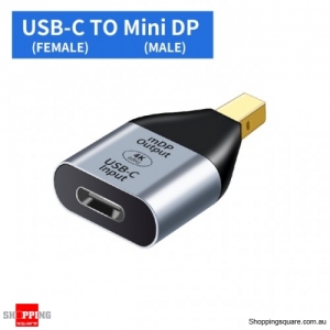 mini DP Male to Type C Female Adapter