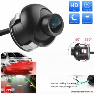 170° Reverse Camera Car Waterproof Rear View Backup Parking Camera Night Vision